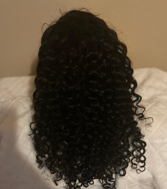 Water Wave Transparent 13x6 Full Lace Wig